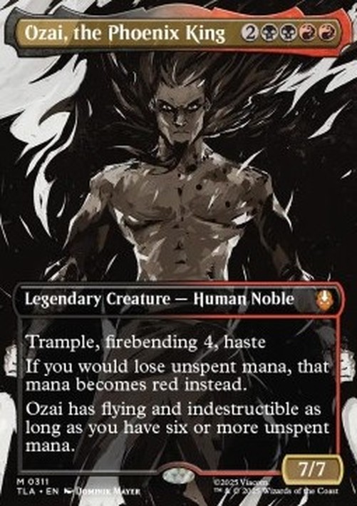 Magic: The Gathering Ozai, the Phoenix King (V.1)