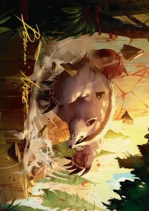 Magic: The Gathering Art Series: Badgermole (V.2)