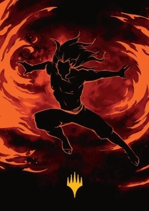 Magic: The Gathering Art Series: Ozai, the Phoenix King (V.2)