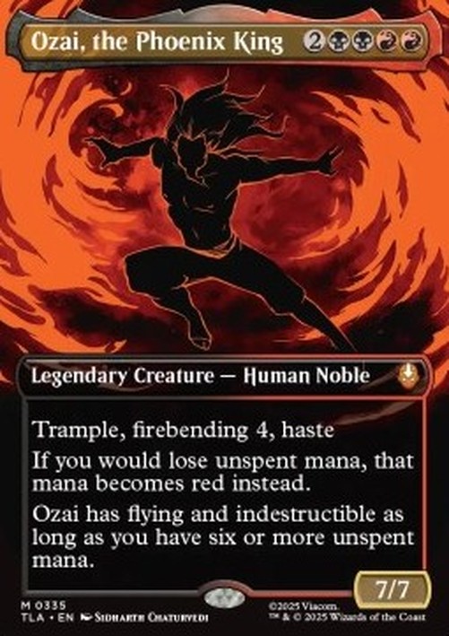 Magic: The Gathering Ozai, the Phoenix King (V.2)