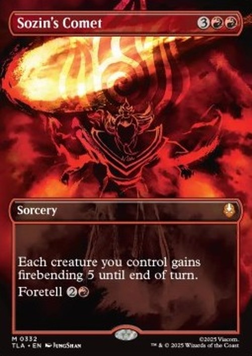 Magic: The Gathering Sozin's Comet (V.2)