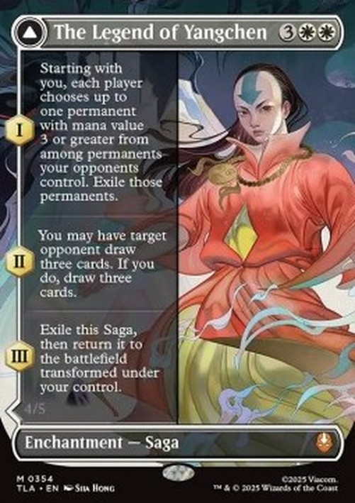 Magic: The Gathering The Legend of Yangchen // Avatar Yangchen