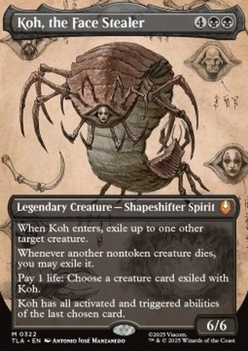 Magic: The Gathering Koh, the Face Stealer