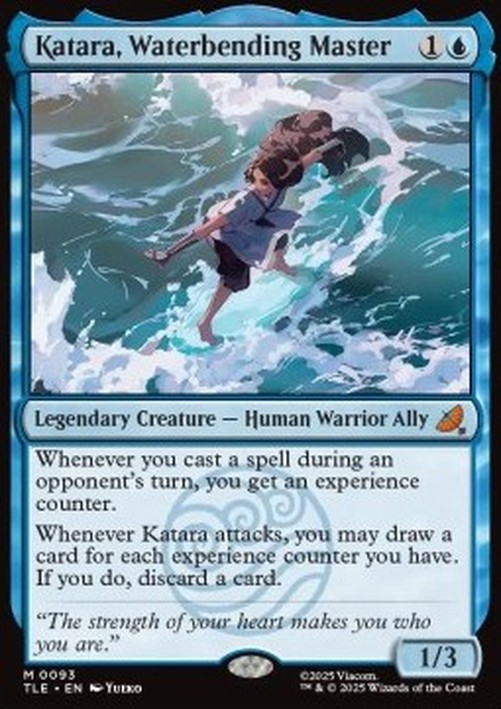Magic: The Gathering Katara, Waterbending Master (V.1)