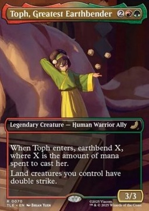 Magic: The Gathering Toph, Greatest Earthbender