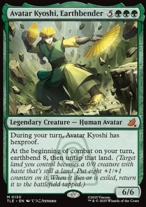 Magic: The Gathering Avatar Kyoshi, Earthbender (V.1)