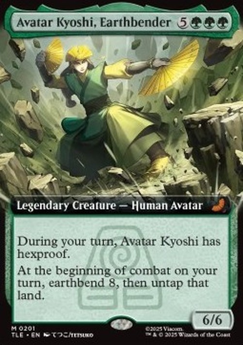 Magic: The Gathering Avatar Kyoshi, Earthbender (V.2)