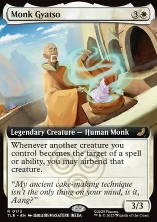 Magic: The Gathering Monk Gyatso (V.2)