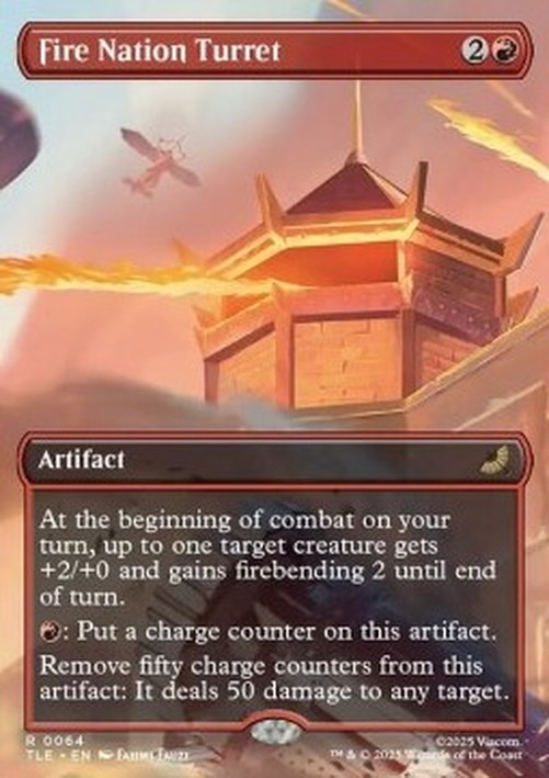 Magic: The Gathering Fire Nation Turret