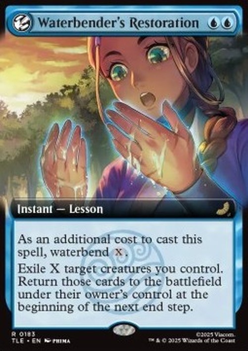 Magic: The Gathering Waterbender's Restoration (V.2)
