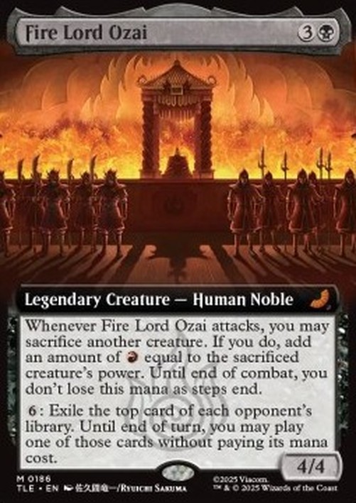 Magic: The Gathering Fire Lord Ozai (V.2)