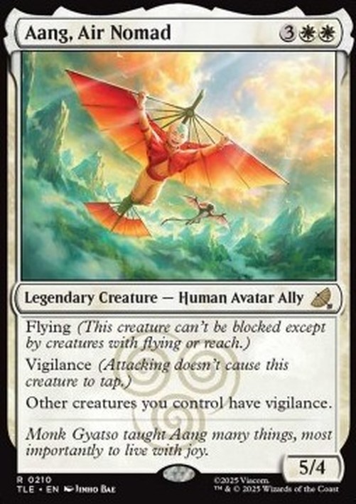 Magic: The Gathering Aang, Air Nomad (V.1)