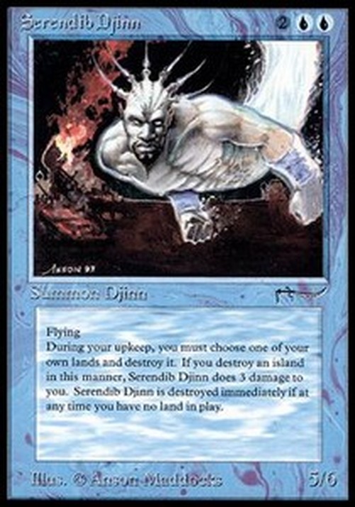 Magic: The Gathering Serendib Djinn