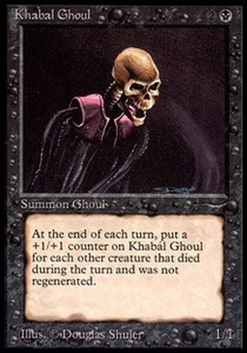 Magic: The Gathering Khabál Ghoul