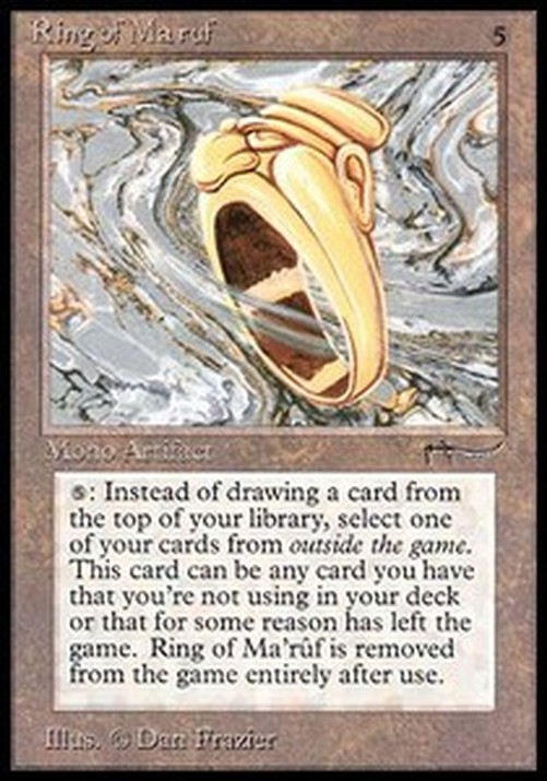 Magic: The Gathering Ring of Ma'rûf