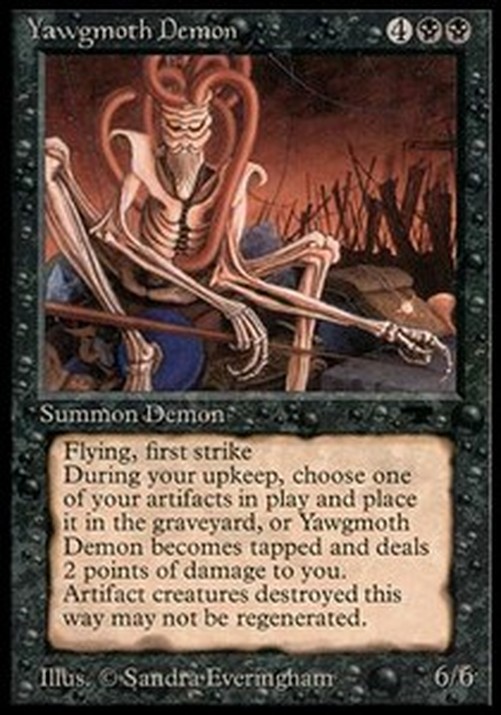 Magic: The Gathering Yawgmoth Demon