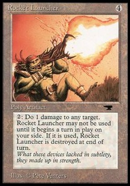 Magic: The Gathering Rocket Launcher