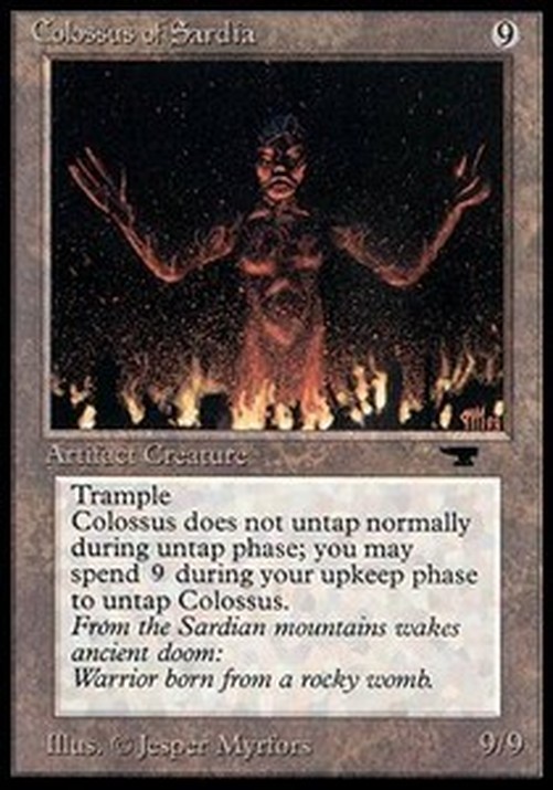 Magic: The Gathering Colossus of Sardia