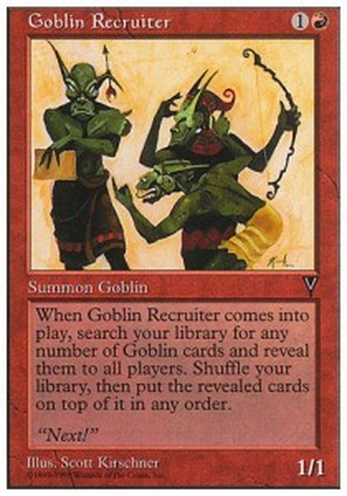 Magic: The Gathering Goblin Recruiter