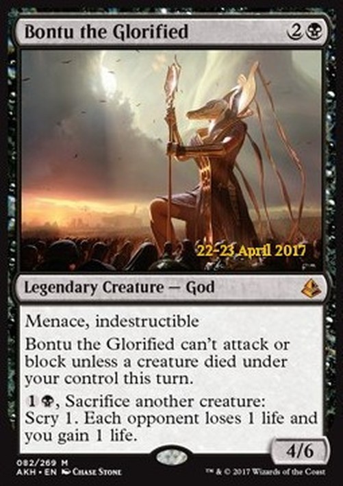 Magic: The Gathering Bontu the Glorified