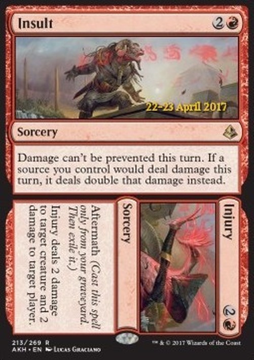 Magic: The Gathering Insult // Injury