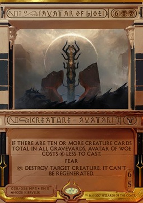 Magic: The Gathering Avatar of Woe