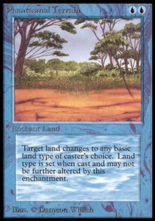 Magic: The Gathering Phantasmal Terrain