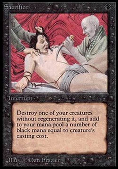 Magic: The Gathering Sacrifice