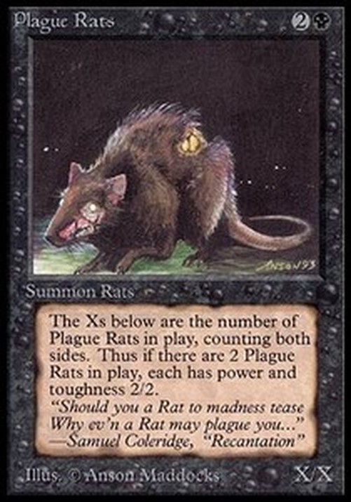 Magic: The Gathering Plague Rats