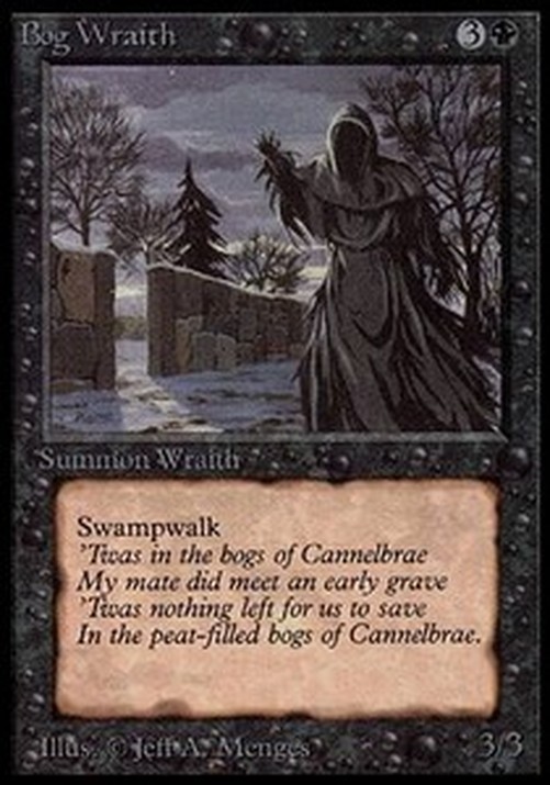 Magic: The Gathering Bog Wraith