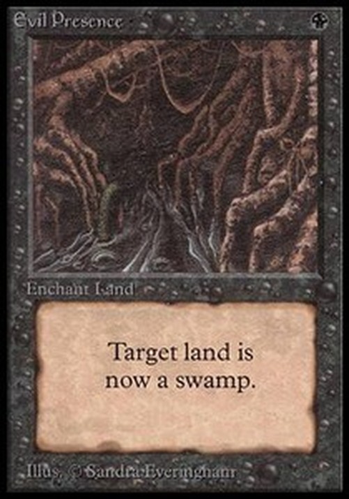 Magic: The Gathering Evil Presence