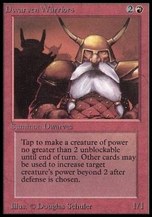 Magic: The Gathering Dwarven Warriors