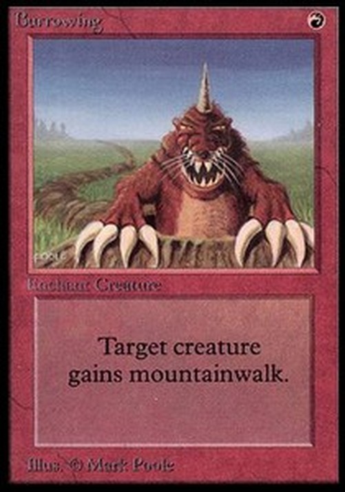 Magic: The Gathering Burrowing