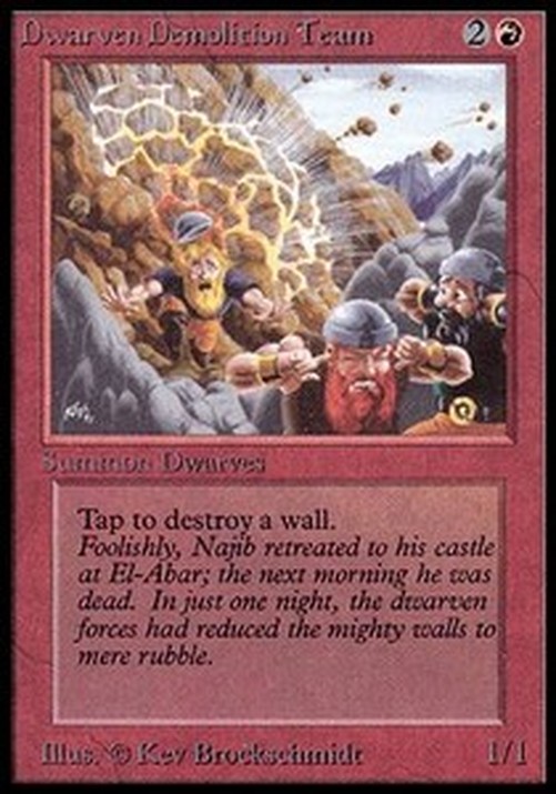 Magic: The Gathering Dwarven Demolition Team
