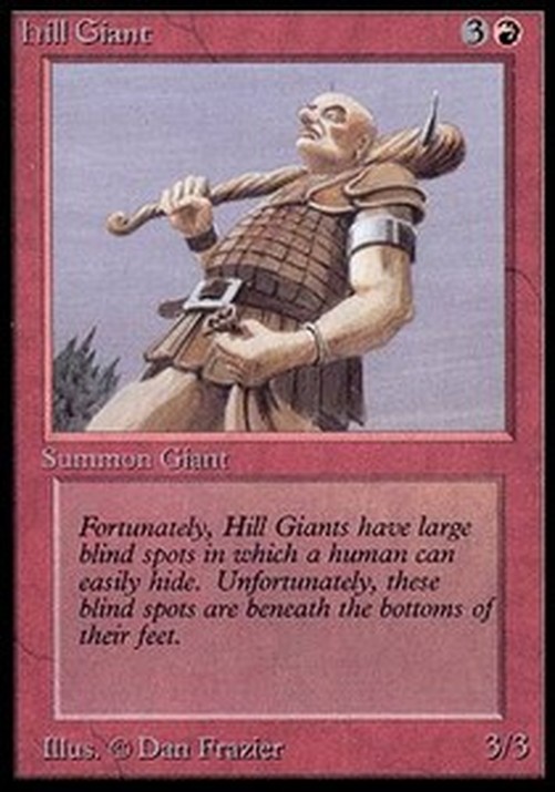 Magic: The Gathering Hill Giant