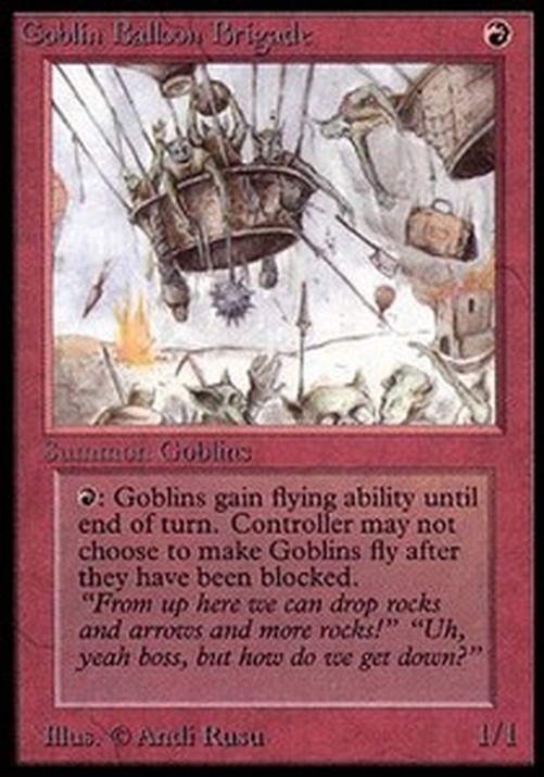 Magic: The Gathering Goblin Balloon Brigade