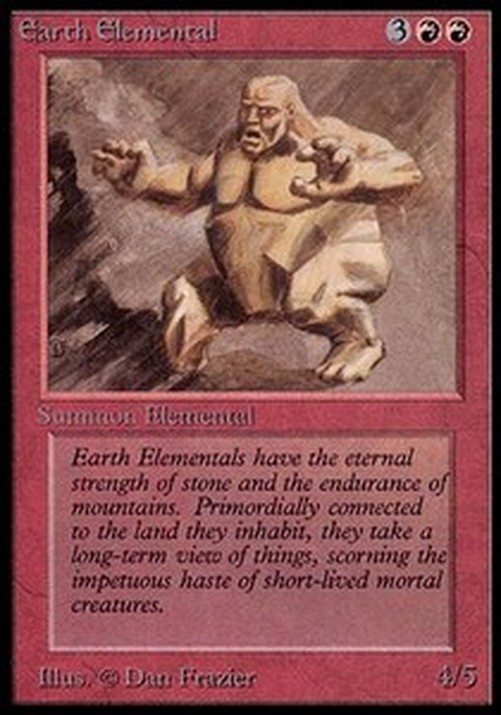 Magic: The Gathering Earth Elemental