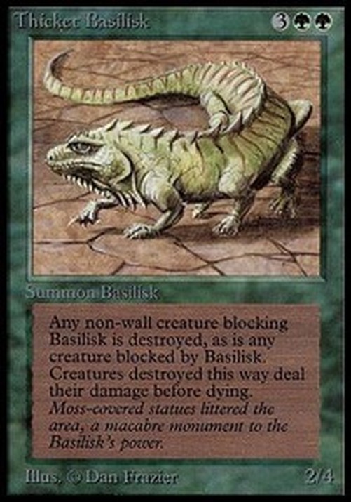 Magic: The Gathering Thicket Basilisk