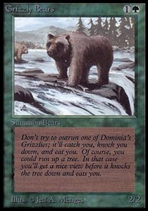 Magic: The Gathering Grizzly Bears