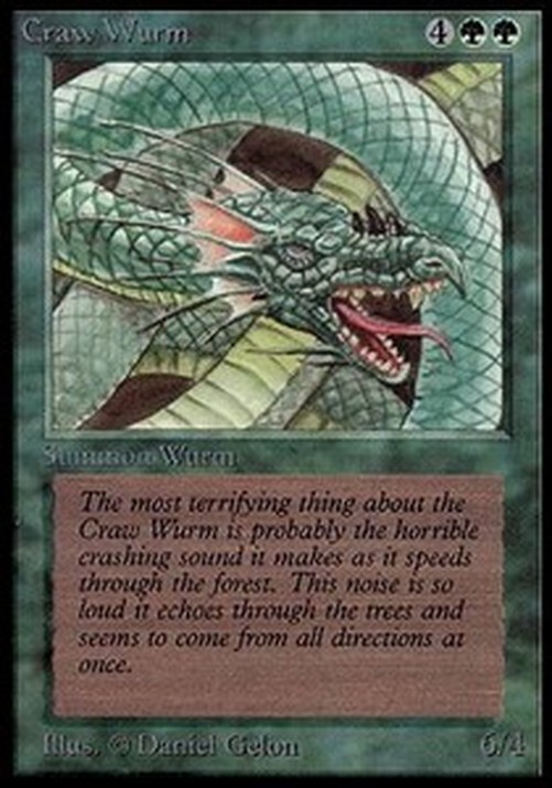 Magic: The Gathering Craw Wurm