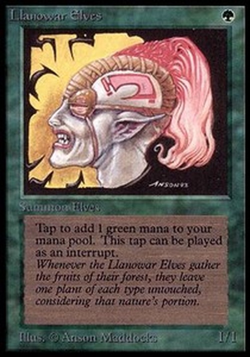 Magic: The Gathering Llanowar Elves