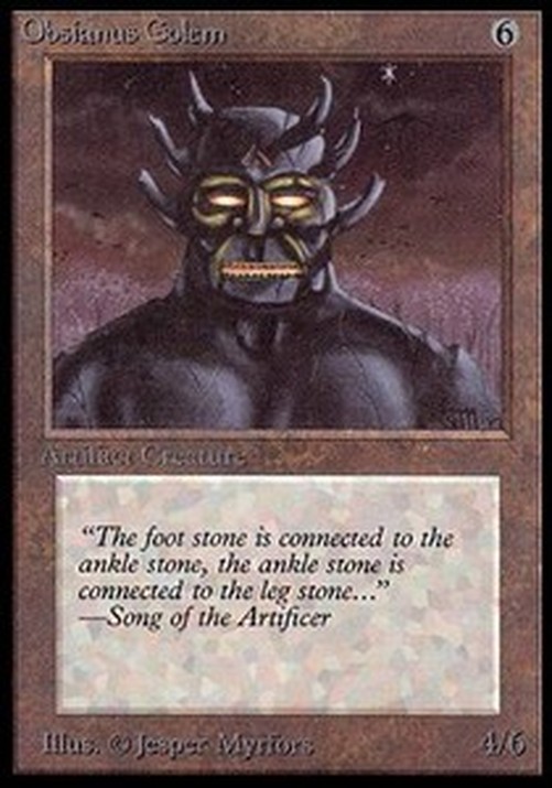 Magic: The Gathering Obsianus Golem