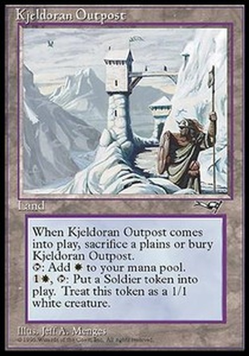 Magic: The Gathering Kjeldoran Outpost