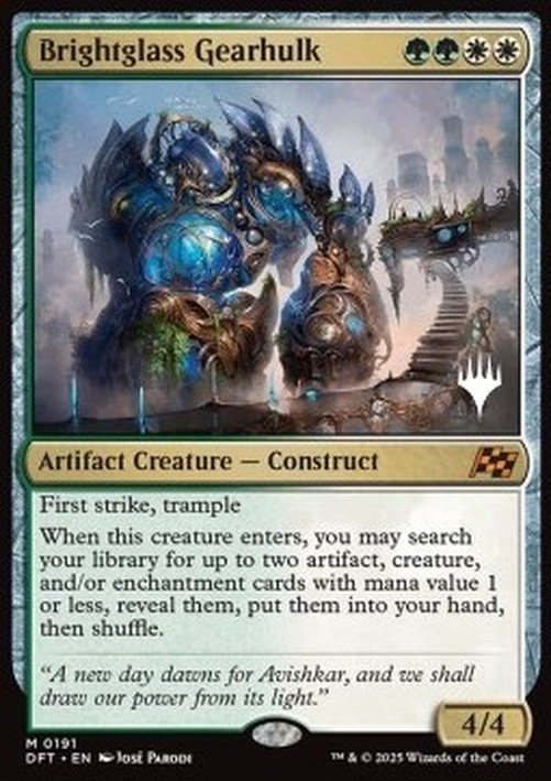 Magic: The Gathering Brightglass Gearhulk (V.2)