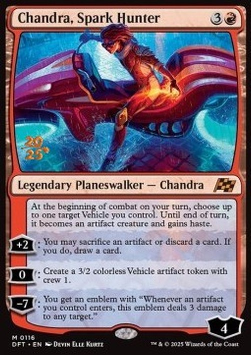 Magic: The Gathering Chandra, Spark Hunter (V.1)