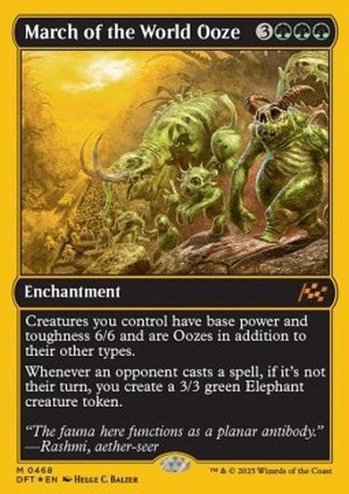 Magic: The Gathering March of the World Ooze