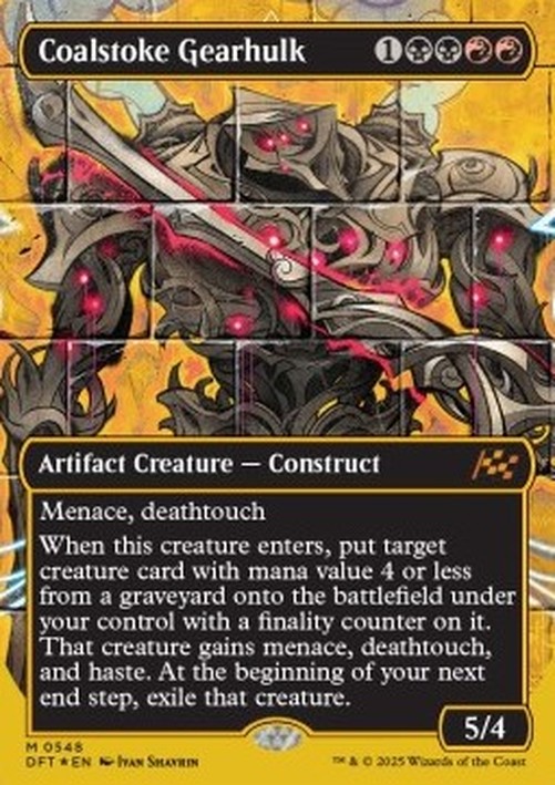 Magic: The Gathering Coalstoke Gearhulk (V.2)