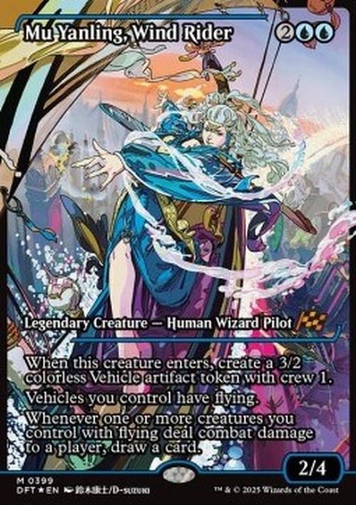 Magic: The Gathering Mu Yanling, Wind Rider (V.2)
