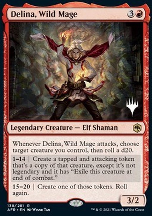 Magic: The Gathering Delina, Wild Mage (V.2)