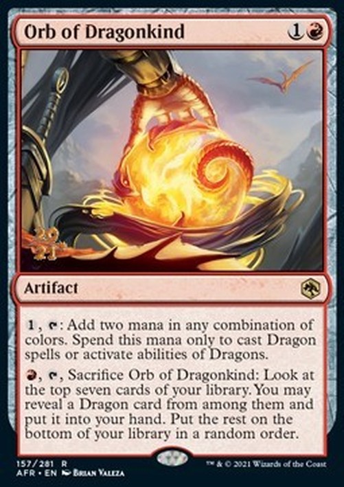 Magic: The Gathering Orb of Dragonkind (V.1)